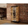 Armoire dressing,  2 portes, 2 penderies et 5 niches,  Gamme RICCIANO_V4
