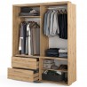 Armoire dressing  2 portes coulissantes , Gamme concept