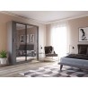 Armoire dressing  2 portes coulissantes avec miroirs , Gamme concept