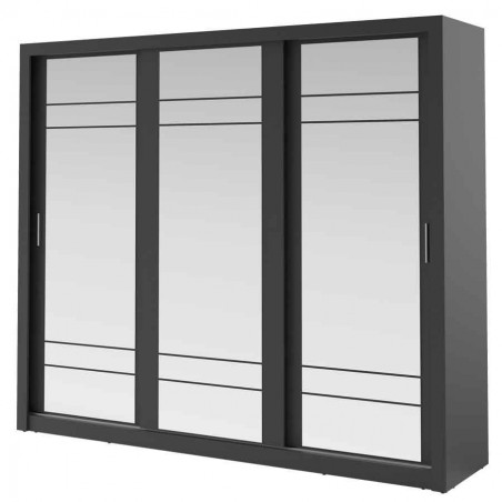 Armoire dressing  design 3 portes coulissantes , Gamme concept