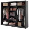 Armoire dressing  design 3 portes coulissantes , Gamme concept