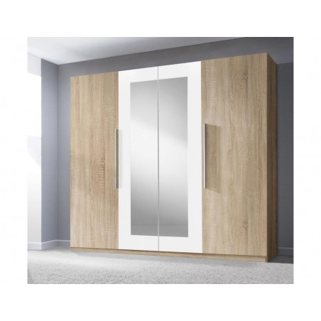 Armoire dressing contemporaine 4 portes , Gamme arte