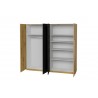 Armoire dressing contemporaine 4 portes , Gamme arte