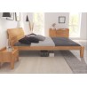 Lit en bois massif hetre style contemporain  , Gamme aga