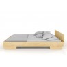 Lit bas design en  bois pin massif , Gamme slim