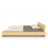 Lit double  design adulte en bois pin massif  , Gamme nash