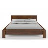 Lit  double contemporain en bois pin massif , Gamme oslo