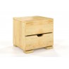 Chevet design en pin massif, chevet haut,  Gamme indigo