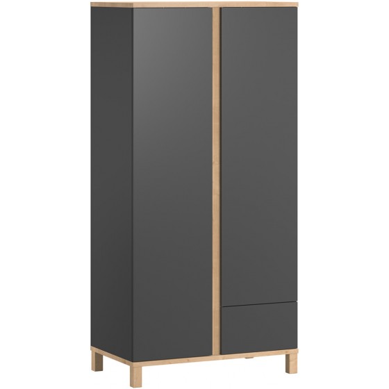 Armoire-dressing bebe 2 portes, 1 tiroir, Gamme altitude, marque vox