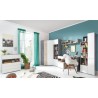Armoire d'angle enfant en bois, 2 portes, 5 niches, Gamme elche