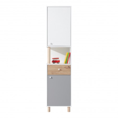 Colonne de rangement 2 portes et 1 tiroir , Gamme teen