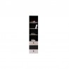 Bibliothèque enfant en bois, 3 tiroirs, 4 niches, Gamme porto