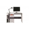 Bureau enfant en bois, 4 niches, 4 tiroirs, Gamme evora