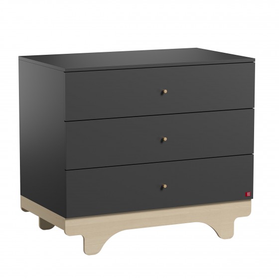 Commode 3 tiroirs, Gamme playwood