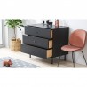 Commode 3 tiroirs, Gamme cute, marque vox