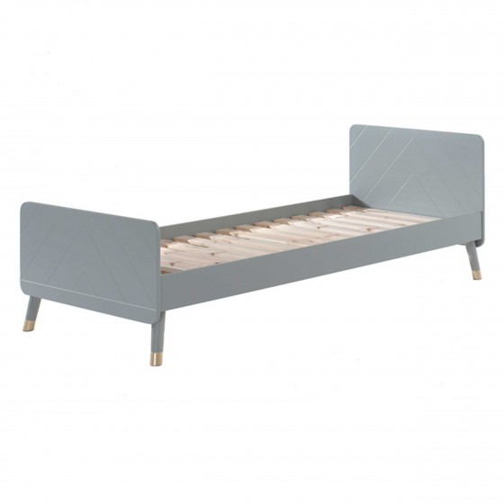 Lit enfant 90x200 gris , Gamme billy