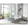 Lit enfant 90x200 gris , Gamme billy