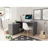 Bureau d'angle 3 tiroirs, Gamme office