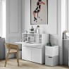 Meuble secretaire design 3 portes 1 tiroir , Gamme focus