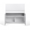 Meuble secretaire design 3 portes 1 tiroir , Gamme focus