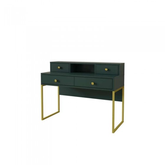 Bureau 4 tiroirs et 1 niche, Gamme Cloe