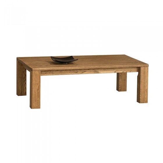 Table basse en chêne, rectangulaire, Gamme amadora