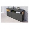 BUFFET DESIGN , 3 TIROIRS, 1 NICHE, 1 PORTE, GAMME FLORENCE