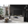 Meuble tv design, 2 portes, Gamme notte