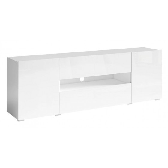 Meuble tv design, 2 portes, 1 tiroir, Gamme notte
