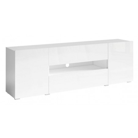 Meuble tv design, 2 portes, 1 tiroir, Gamme notte