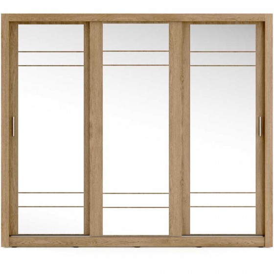 Armoire dressing  design 3 portes coulissantes , Gamme concept