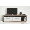 Meuble tv en bois, 2 tiroirs, 3 niches, Gamme mya