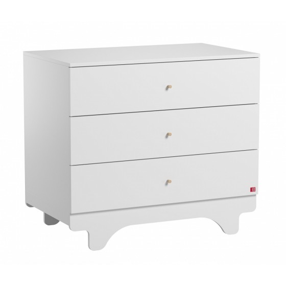 Commode 3 tiroirs, Gamme playwood