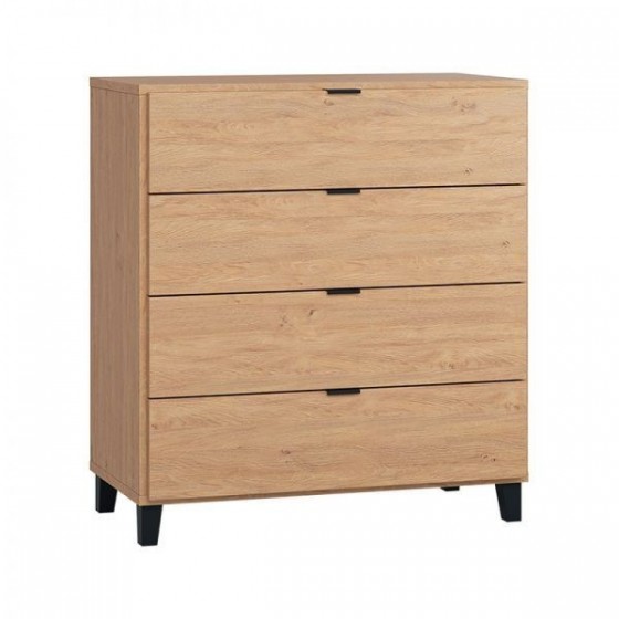 Commode 4 tiroirs, Gamme simple, marque vox