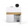 Meuble secretaire design 3 portes 1 tiroir , Gamme focus