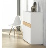 Meuble secretaire design 3 portes 1 tiroir , Gamme focus