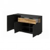 Buffet en bois, 3 portes, 1 tiroir, Gamme florence