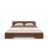 Lit double  design adulte en bois pin massif  , Gamme nash