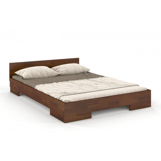 Lit double  design 2 places bois  pin massif, Gamme vento