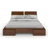 Lit bas design en  pin  massif , Gamme miro