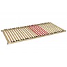 Sommier a lattes  en bois hetre massif , Gamme slimwood