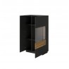 Vaisselier design bas, 1 porte, 1 porte vitrée a droite,  Gamme florence