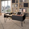 TABLE BASSE DESIGN RECTANGULAIRE ? GAMME NINA
