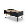 TABLE BASSE DESIGN RECTANGULAIRE ? GAMME NINA