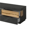 Meuble tv en bois, 6 tiroirs, Gamme florence