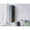ENSEMBLE MEUBLE TV DESIGN AVEC 3 COLONNES - GAMME ASPEN