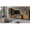 ENSENBLE MEUBLES DE SALON TV STYLE INDUSTRIEL - GAMME FACTORY