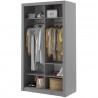 Armoire dressing design 2 portes coulissantes , Gamme concept