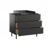 Commode 3 tiroirs, Gamme cute, marque vox