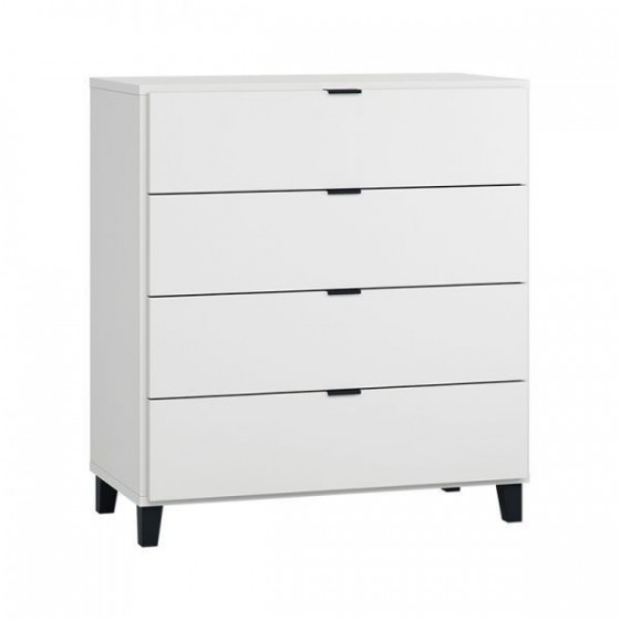 Commode 4 tiroirs, Gamme simple, marque vox